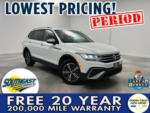 Pure White 2024 Volkswagen Tiguan 2.0T Wolfsburg Edition SUV