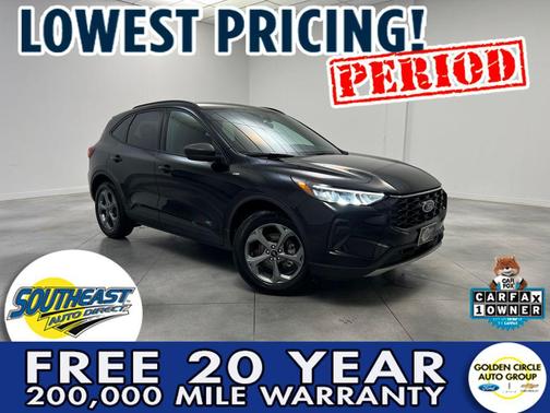 Agate Black Metallic 2026 Ford Escape ST-Line