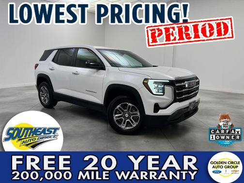 Summit White 2025 GMC Terrain AWD Elevation