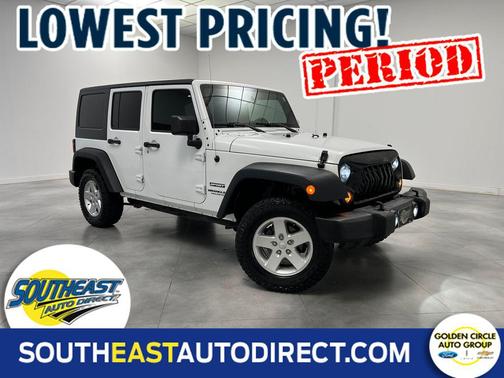 Bright White Clearcoat 2017 Jeep Wrangler Unlimited Sport