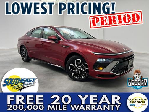 Ultimate red 2025 Hyundai SONATA SEL