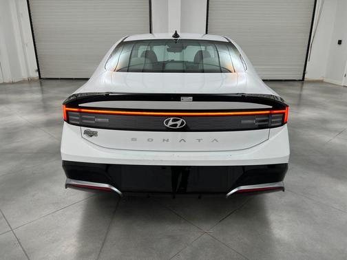 Serenity White 2025 Hyundai SONATA SEL