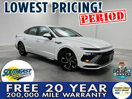 Serenity White 2025 Hyundai SONATA SEL