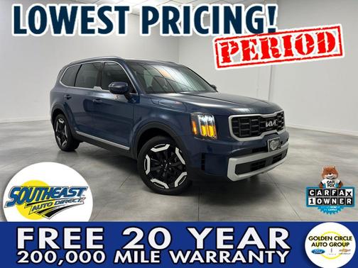 Midnight Lake Blue 2024 Kia Telluride EX SUV