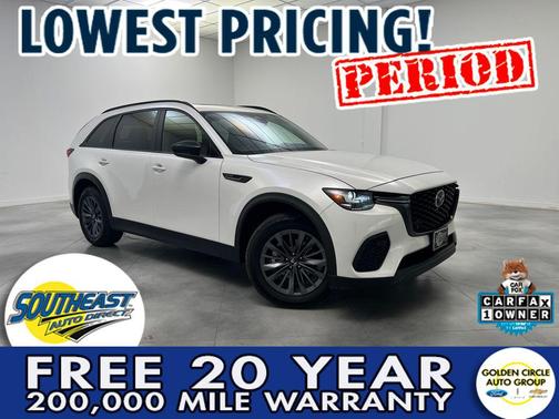 Rhodium White Premium 2025 Mazda CX-70 3.3 Turbo Preferred Package