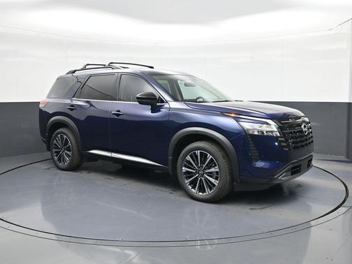 Deep Ocean Blue Pearl 2026 Nissan Pathfinder Platinum