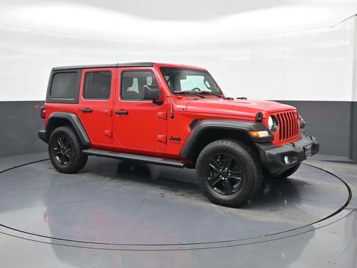 Firecracker Red Clearcoat 2020 Jeep Wrangler Unlimited Sport Altitude