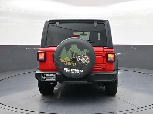Firecracker Red Clearcoat 2020 Jeep Wrangler Unlimited Sport Altitude