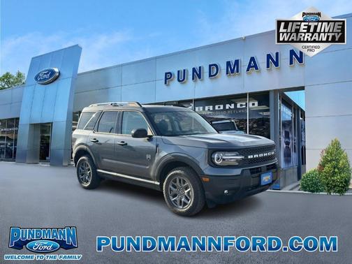 Carbonized Gray Metallic 2026 Ford Bronco Sport Big Bend