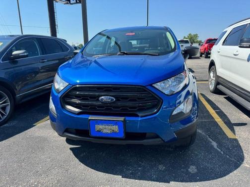 Lightning Blue Metallic 2021 Ford EcoSport S