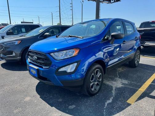 Lightning Blue Metallic 2021 Ford EcoSport S