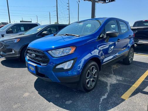 Lightning Blue Metallic 2021 Ford EcoSport S