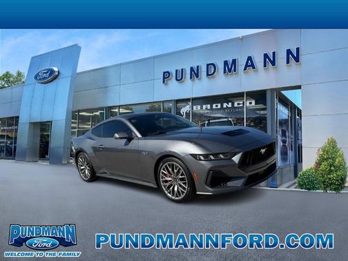 Carbonized Gray Metallic 2025 Ford Mustang GT Premium
