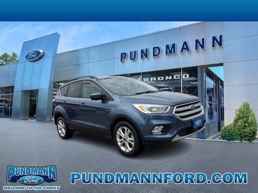 Blue Metallic 2018 Ford Escape SEL