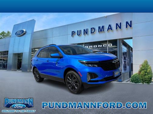Rip Tide Blue 2024 Chevrolet Equinox RS