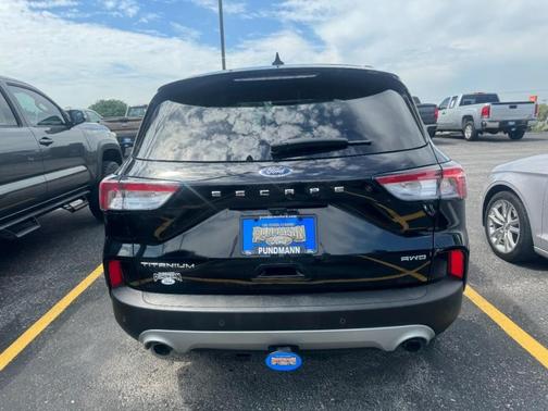 Agate Black Metallic 2020 Ford Escape Titanium