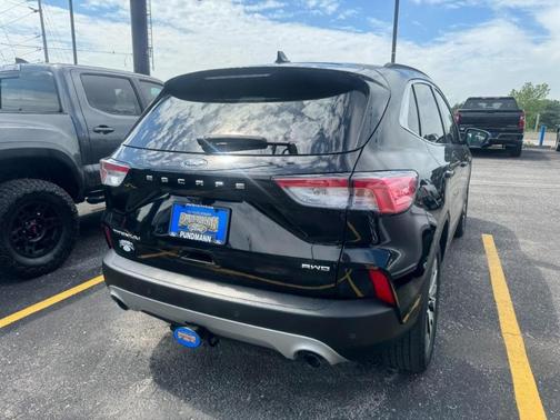 Agate Black Metallic 2020 Ford Escape Titanium