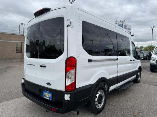 Oxford White 2025 Ford Transit-350 XLT