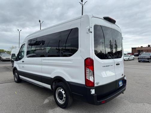 Oxford White 2025 Ford Transit-350 XLT
