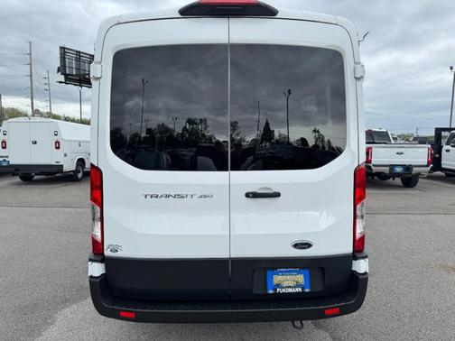 Oxford White 2025 Ford Transit-350 XLT