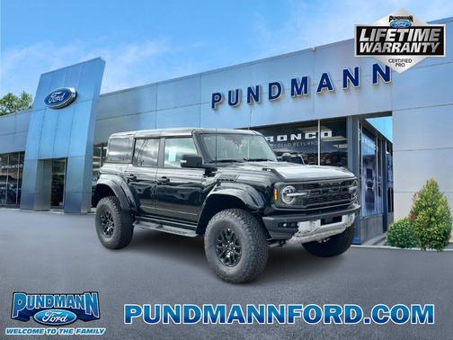 Shadow Black 2026 Ford Bronco Raptor