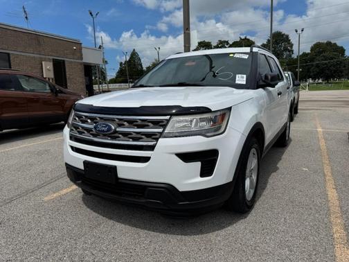 Oxford White 2018 Ford Explorer Base