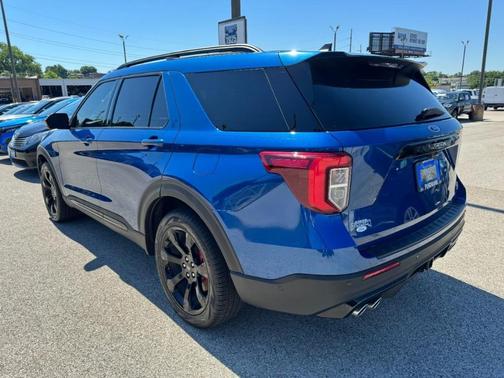 Infinite Blue Metallic Tinted Clearcoat 2021 Ford Explorer ST