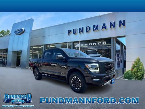 Black 2021 Nissan Titan PRO-4X