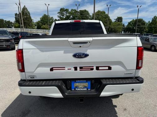 Oxford White 2020 Ford F-150 Lariat