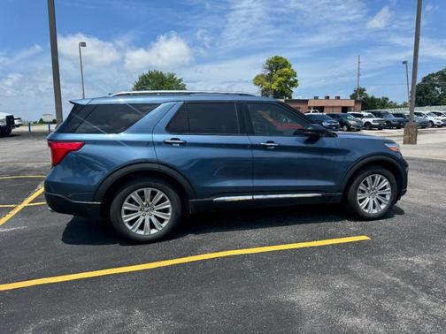 Blue Metallic 2020 Ford Explorer Limited