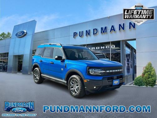 Velocity Blue Metallic 2026 Ford Bronco Sport Big Bend