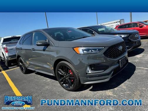 Lithium Gray 2021 Ford Edge ST