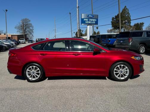 Rapid Red Metallic Tinted Clearcoat 2020 Ford Fusion SE