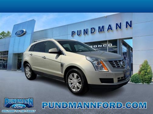 Silver 2013 Cadillac SRX Luxury Collection
