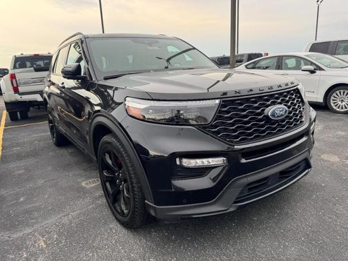 Agate Black Metallic 2023 Ford Explorer ST