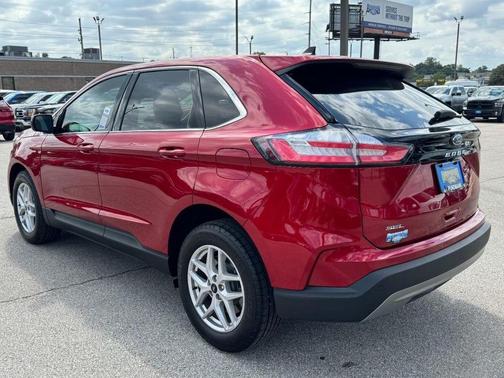 Red Metallic 2024 Ford Edge SEL