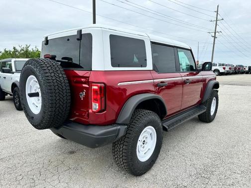 Ruby Red Metallic Tinted Clearcoat 2026 Ford Bronco Heritage Edition