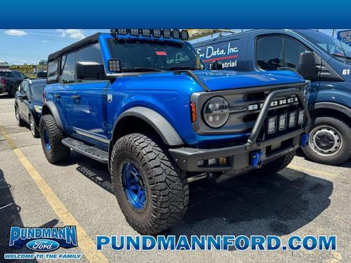 Velocity Blue Metallic 2022 Ford Bronco Big Bend