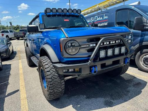 Velocity Blue Metallic 2022 Ford Bronco Big Bend