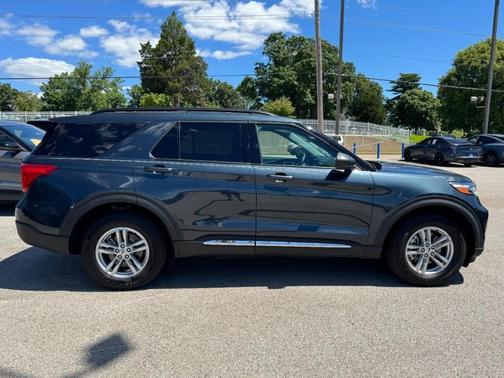 Stone Blue Metallic 2022 Ford Explorer XLT
