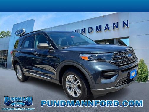 Stone Blue Metallic 2022 Ford Explorer XLT