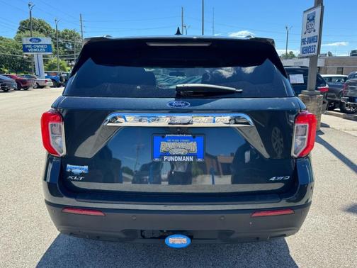Stone Blue Metallic 2022 Ford Explorer XLT