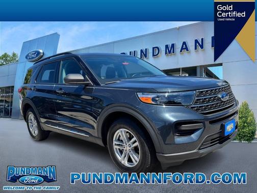 Stone Blue Metallic 2022 Ford Explorer XLT