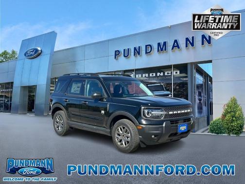 Shadow Black 2025 Ford Bronco Sport Big Bend