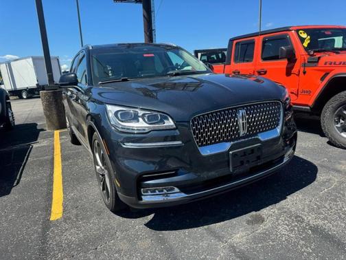 Ocean Drive Blue 2021 Lincoln Aviator Reserve AWD