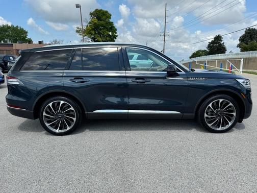 Ocean Drive Blue 2021 Lincoln Aviator Reserve AWD