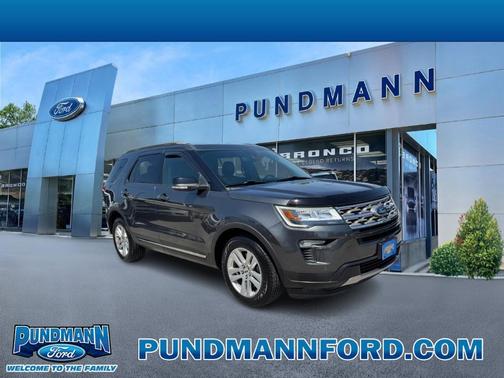 Magnetic Metallic 2018 Ford Explorer XLT