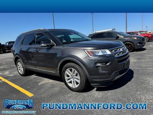 Magnetic Metallic 2018 Ford Explorer XLT