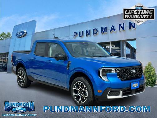 Velocity Blue 2026 Ford Maverick Lariat