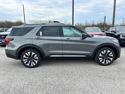 Carbonized Gray Metallic 2026 Ford Explorer Platinum